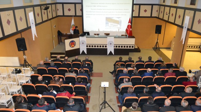 Dış Ticaret Semineri gerçekleştirildi