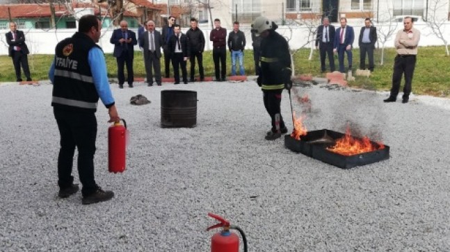 Sivil savunma tatbikatı gerçekleştirildi