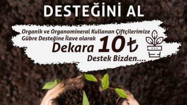 Dekara 10 TL destek Ödemeleri başladı