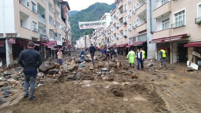 Babaeski’den Giresun’a geçmiş olsun dilekleri