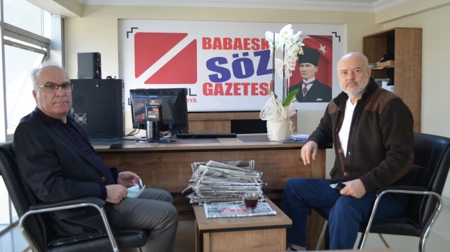 İLK ZİYARET BAŞKAN HACI ‘ DAN