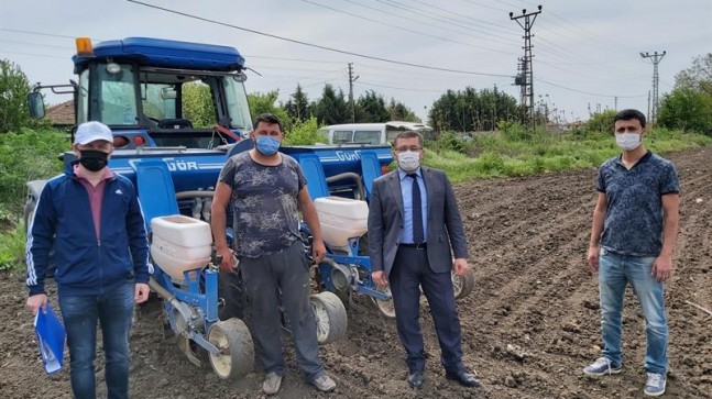 Yerli ve Milli Mısır Tohumları Toprakla Buluştu