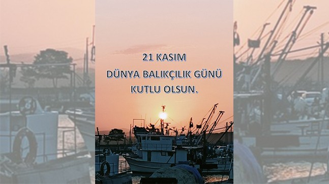 Dünya Balıkçılık Günü Kutlu Olsun