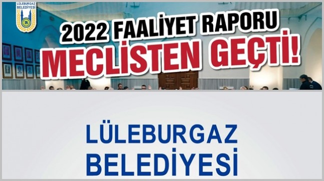 2022 faaliyet raporu onaylandı