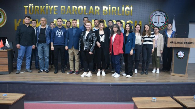 Kırklareli Barosunda stajyer eğitim programı