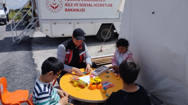 Malatya’da psikososyal destek çalışmaları devam ediyor