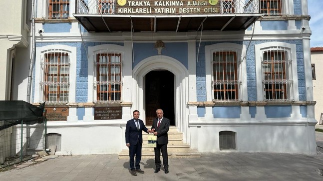 Müdür Kalkan veda ziyaretlerine devam ediyor