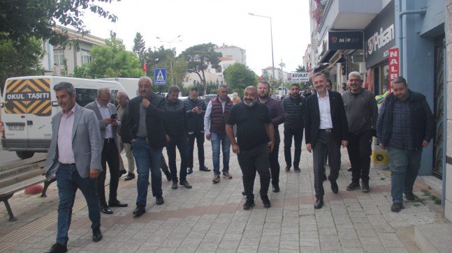 AK Parti Babaeski’de Cumhurbaşkanlığı seçimleri için saha çalışmalarına devam etti