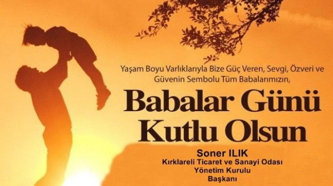 “Babalarımız, yeni nesillerin en iyi şekilde yetiştirilmesinde ulvi bir görevi yerine getiriyorlar”