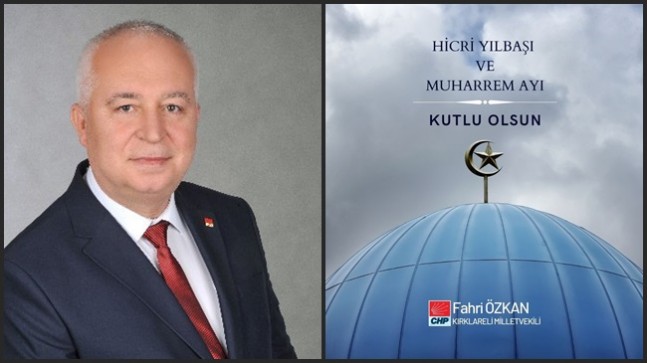 Milletvekili Özkan Hicri Yılbaşı ve Muharrem ayı için mesaj yayınladı