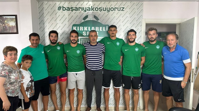 Kırklarelispor’dan iç transferde 5 imza