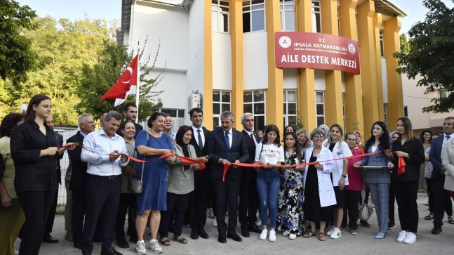 İpsala Aile Destek Merkezinin Açılışı  yapıldı