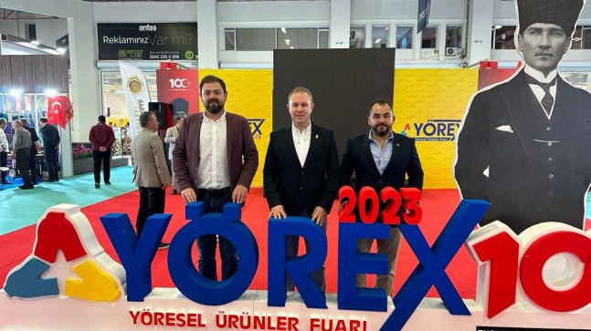 “YÖREX Yöresel Ürünler Fuarı”nın açılışına katıldılar