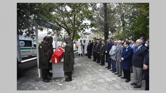 Kore gazisi son yolculuğuna uğurlandı