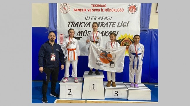 Fatih Kutlu Karate Kulübü madalyalarla döndü