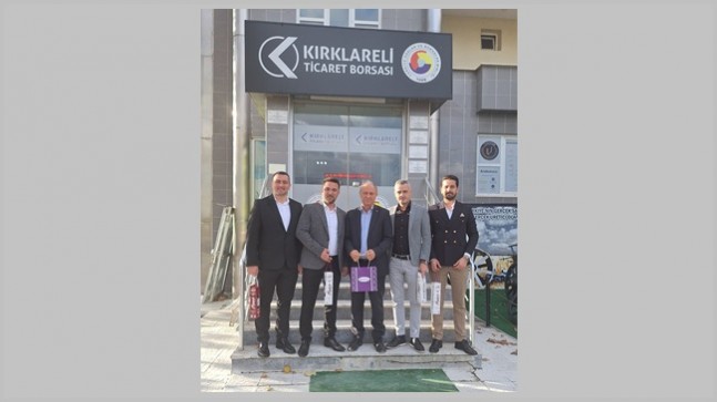 Kırklareli Ticaret Borsasına nezaket ziyareti