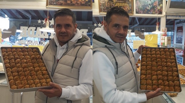 Edirne’de 1 ton baklava satılıyor