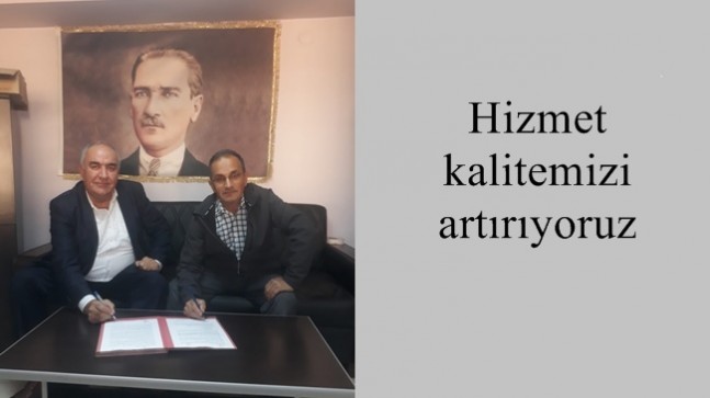 Hizmet kalitemizi artırıyoruz