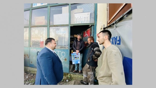 Başkan Gün’den sanayi esnafına ziyaret