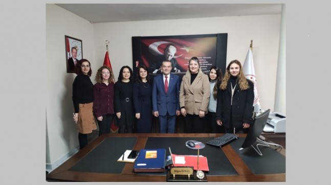 Personellerden Müdür Özbaş’a hayırlı olsun ziyareti