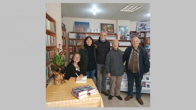 Hemşerileri için son kitabını imzaladı