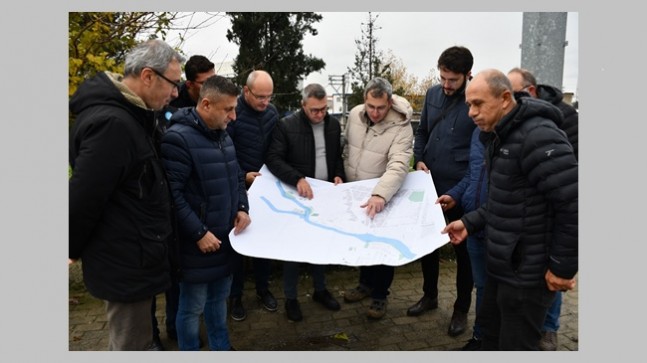 Dere ıslahı öncesinde teknik inceleme yapıldı