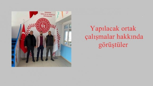 Yapılacak ortak çalışmalar hakkında görüştüler