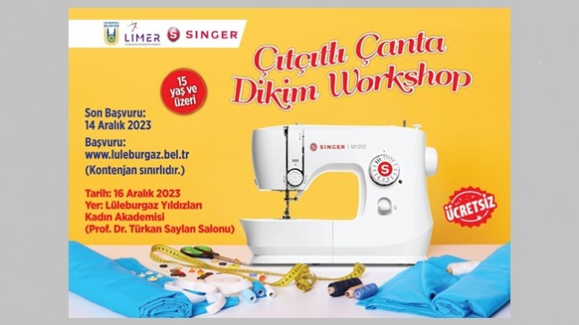 Çıtçıtlı Çanta Dikim workshopu LYKA’da