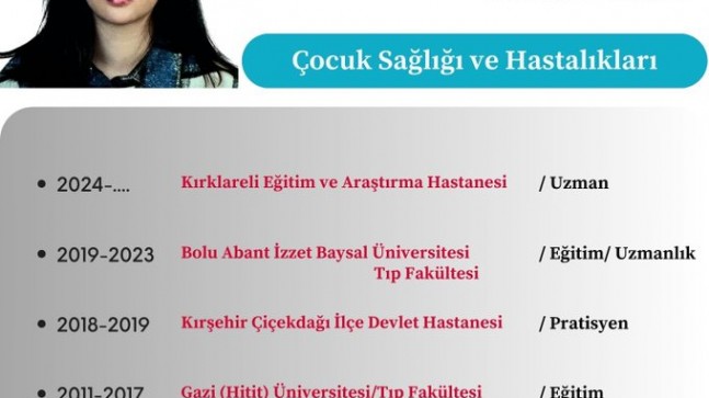 Kırklareli Eğitim ve Araştırma Hastanesi’nde Yeni Bir Hekim Göreve Başladı