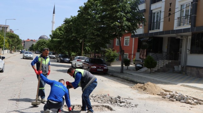 Vize’de Yol Bakım ve Onarım Çalışmaları Hız Kesmeden Devam Ediyor