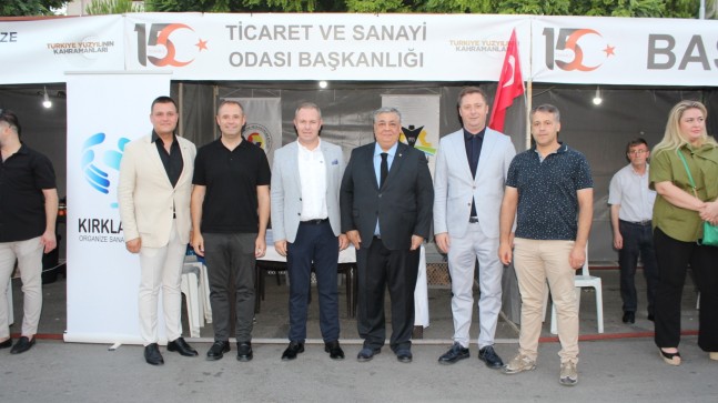 Kırklareli Ticaret ve Sanayi Odası, “15 Temmuz Demokrasi ve Milli Birlik Günü” Etkinlikleri’nde stant açtı