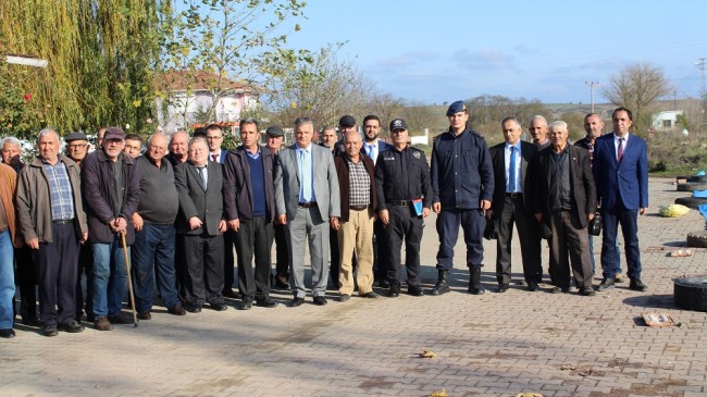 Kumköy’de halk toplantısı yapıldı