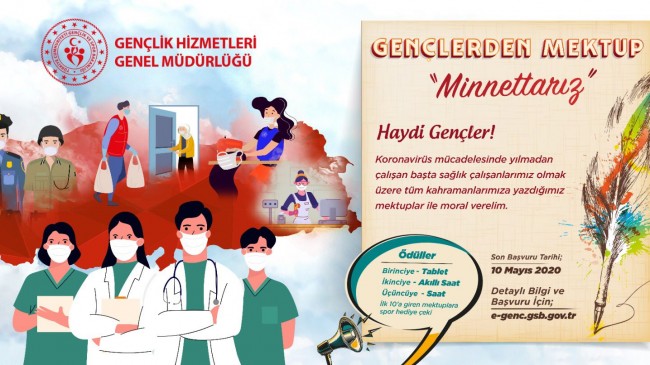 GENÇLERDEN MEKTUP “MİNNETTARIZ”