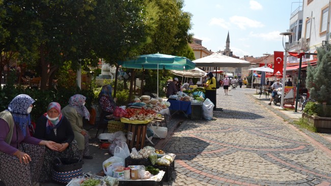 Organik Pazar Babaeskilileri bekliyor