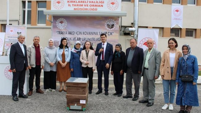 ‘’Biz beş yıl içinde kovan sayımızı 250 bine, daha uzun vadede ise 500 bine çıkarmak istiyoruz’’