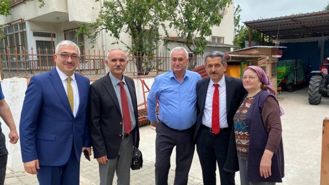 Şehit Erol Güney’in ailesi ziyaret edildi