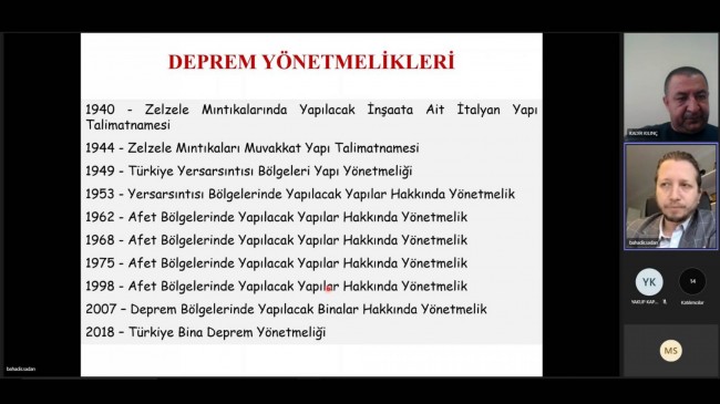 “Deprem İzolasyonu ve Deprem Yalıtımlı Binalar” konusunda uzman isim görüşlerini paylaştı