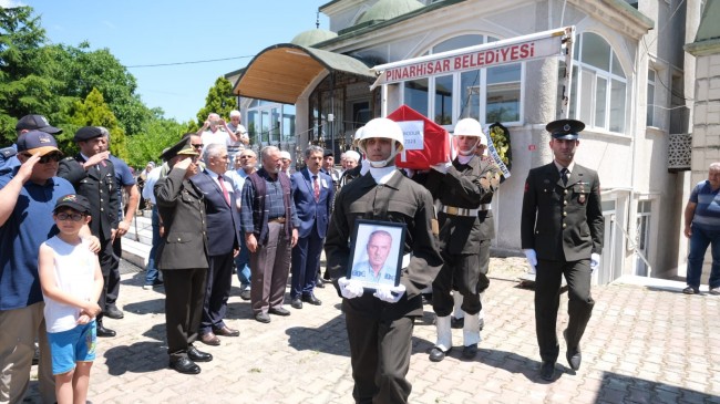 Kahraman Kıbrıs Gazisi son yolculuğuna uğurlandı