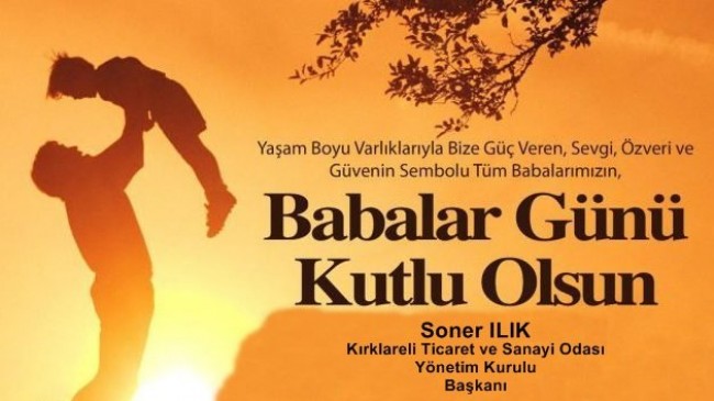 “Babalarımız, yeni nesillerin en iyi şekilde yetiştirilmesinde ulvi bir görevi yerine getiriyorlar”