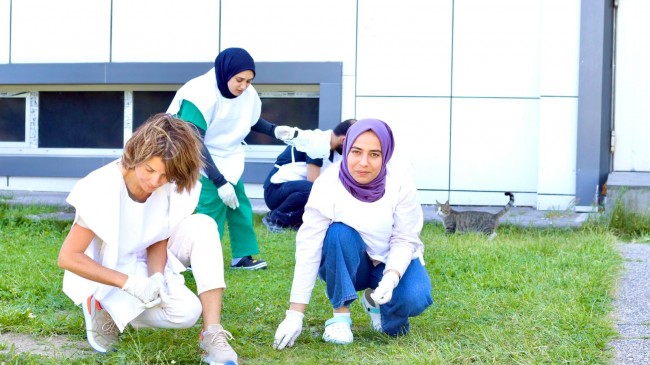 Kırklareli Eğitim ve Araştırma Hastanesi personellerinden örnek etkinlik