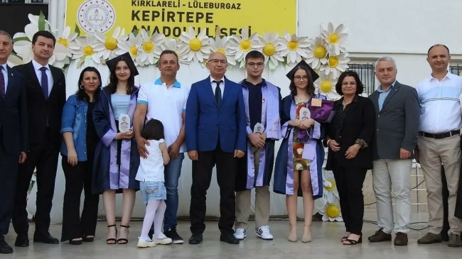 Kepirtepe Anadolu Lisesi mezuniyet töreni düzenledi