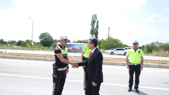 Kırklareli Yol Kontrol noktaları ziyaret edildi