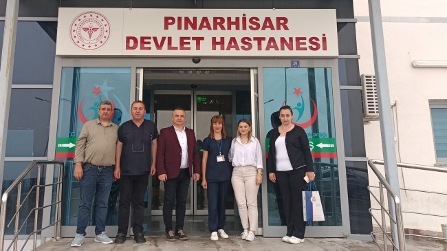 Pınarhisar Devlet Hastanesine bayram ziyareti