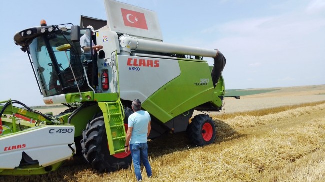 Lüleburgaz’ın köylerinde hasat kontrol çalışmaları devam ediyor