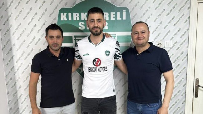 Tecrübeli santrafor Kırklarelispor’a imzayı attı