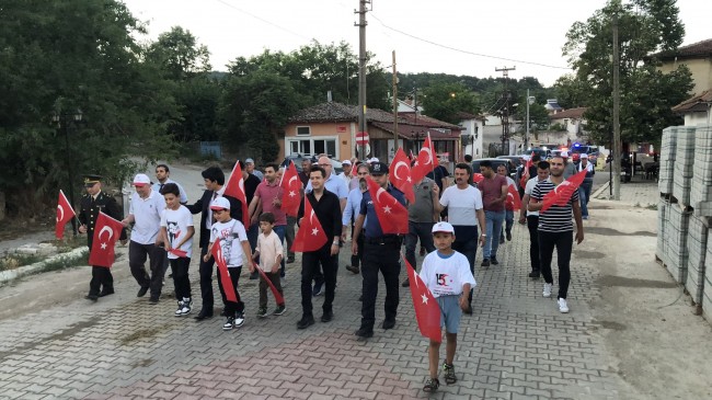 Kofçaz’da 15 Temmuz Demokrasi ve Milli Birlik Günü Anma programı gerçekleştirildi