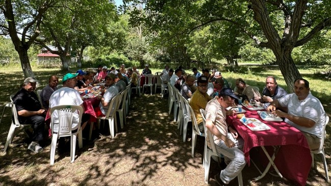 Cevizköy’de düzenlenen etkinlikte güzel vakit geçirdiler