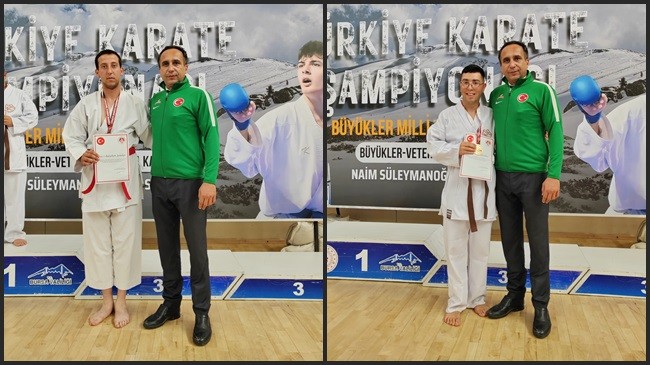 Türkiye Para-Karate Şampiyonasında Kırklareli’nin gururu oldular