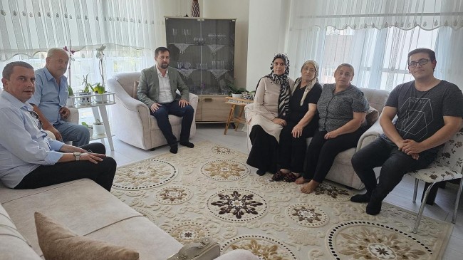 Şehit Turhan Turan’ın ailesine ziyaret