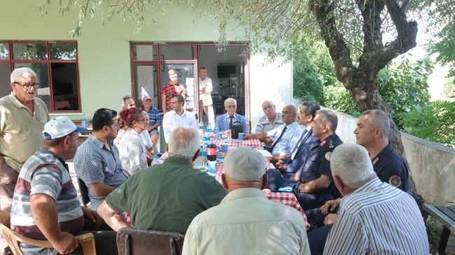 Vali Ekici’den Yenimahalle Köyüne ziyaret